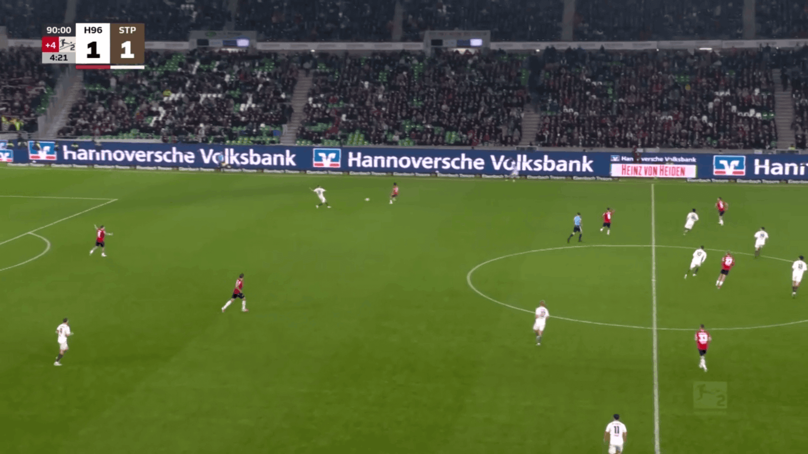 Zweite Bundesliga: Hannover 96 – St Pauli 1-1, o remiză care nu ajută pe nimeni